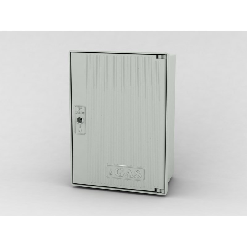 GAS-0v-c Empty cabinet for gas meter - one user