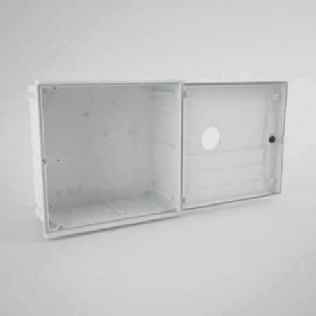 GAS-1-1ml Empty cabinet for gas meter with inspection window - one user