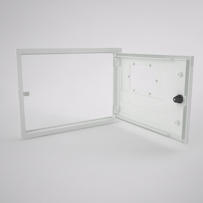 M-H2O-0-T-1ML Conjunto de marco y puerta para contador de agua