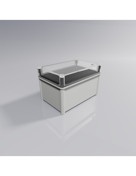 CA-32 Caja modular de doble aislamiento con tapa transparente