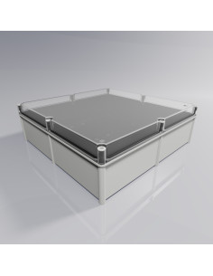 CA-66 Doble insulation modular box with trasparent cover