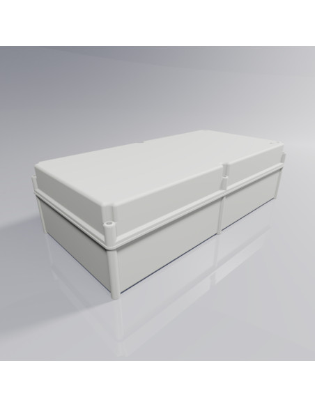 CA-84as Boîte double isolation avec couvercle  surélevé opaque