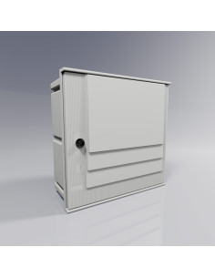 APM-1 Flush mount cabinet IP43 with lock