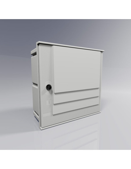 APM-1 Flush mount cabinet IP43 with lock