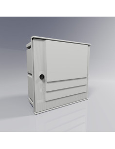 APM-1-c Flush mount cabinet IP43 with triple lock