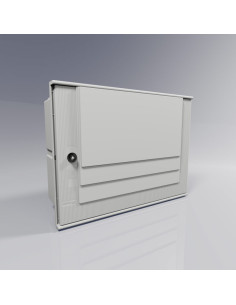 APM-2 Flush mount cabinet IP43 with lock